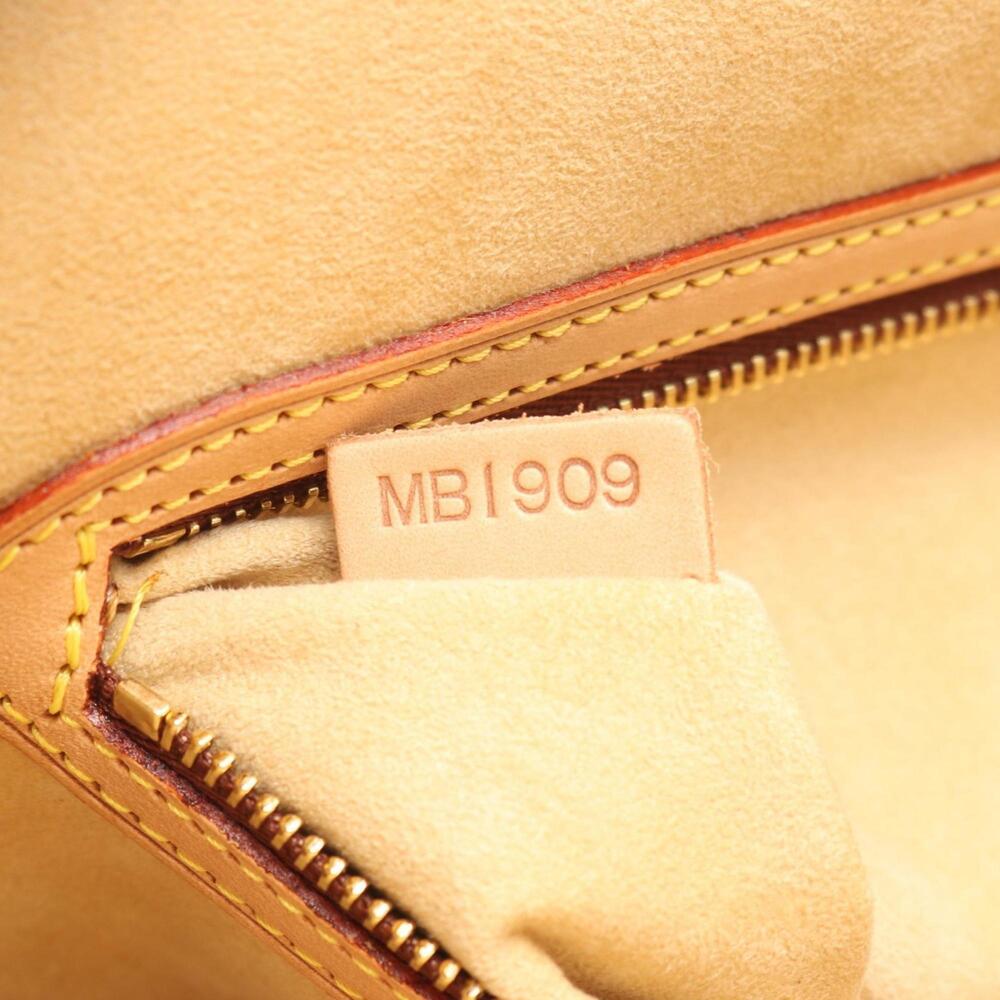 LOUIS VUITTON Brown Monogram Leather Shoulder Bag - Picture 5 of 12